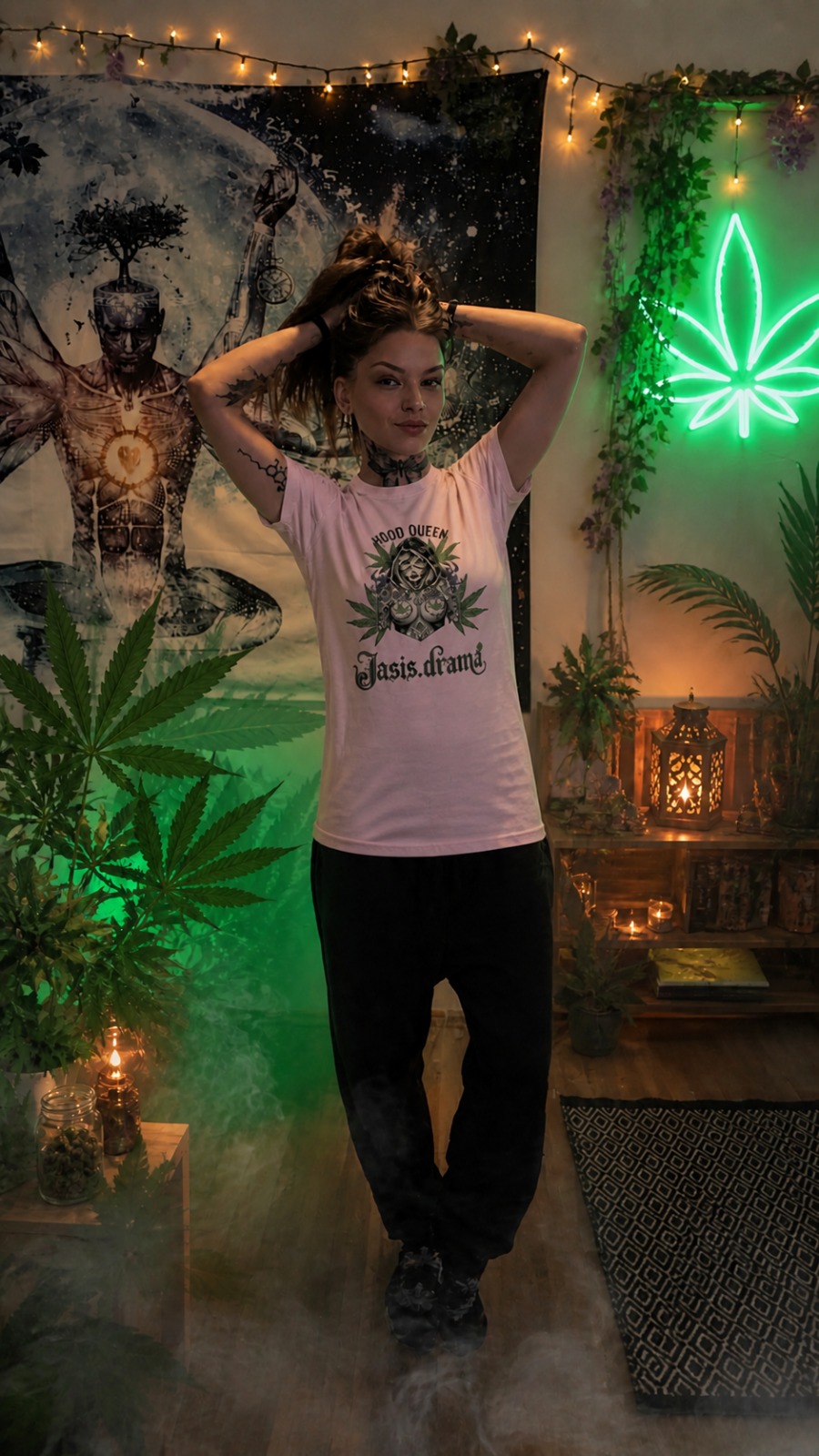 Jasis.drama Hood Queen T-Shirt