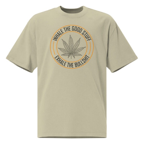 Oversized T-Shirt - Inhalate the good stuff – Bild 3