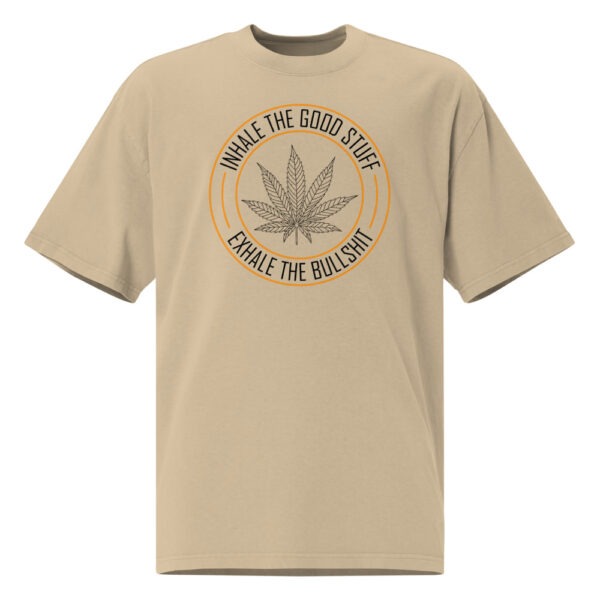 Oversized T-Shirt - Inhalate the good stuff – Bild 2