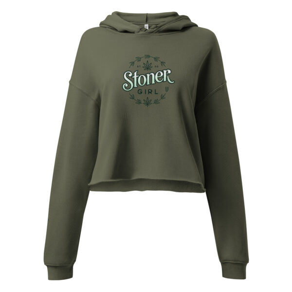 Crop-Hoodie - Stoner Girl – Bild 6