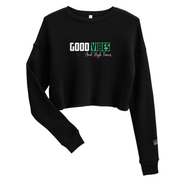 Crop-Pullover - Good Vibes