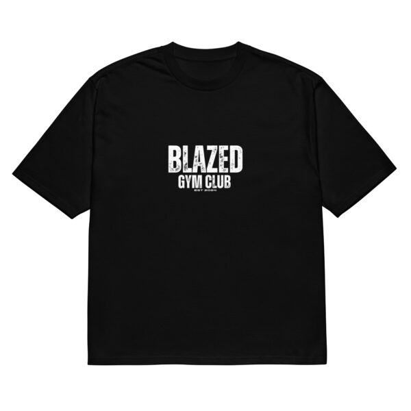 Oversized T-Shirt - Blazed Gym Club – Bild 3