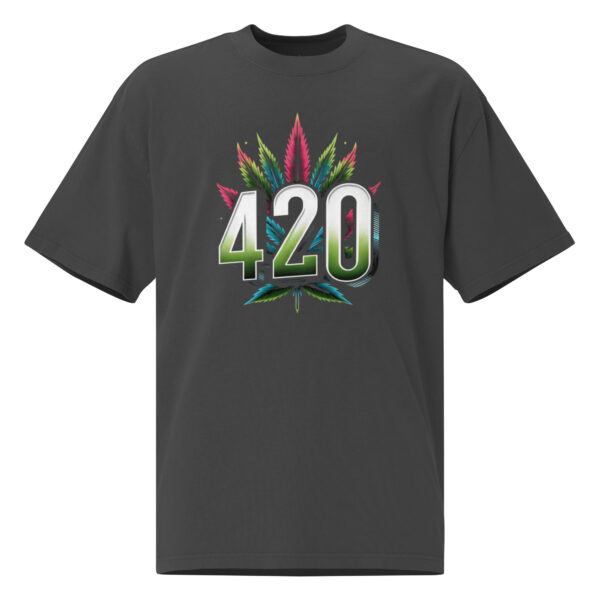 Oversized T-Shirt 420 Style – Bild 5