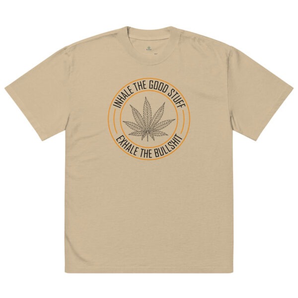 Oversized T-Shirt - Inhalate the good stuff – Bild 2