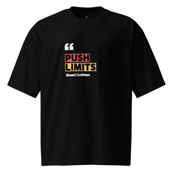 Oversized T-Shirt - Push limits – Bild 6