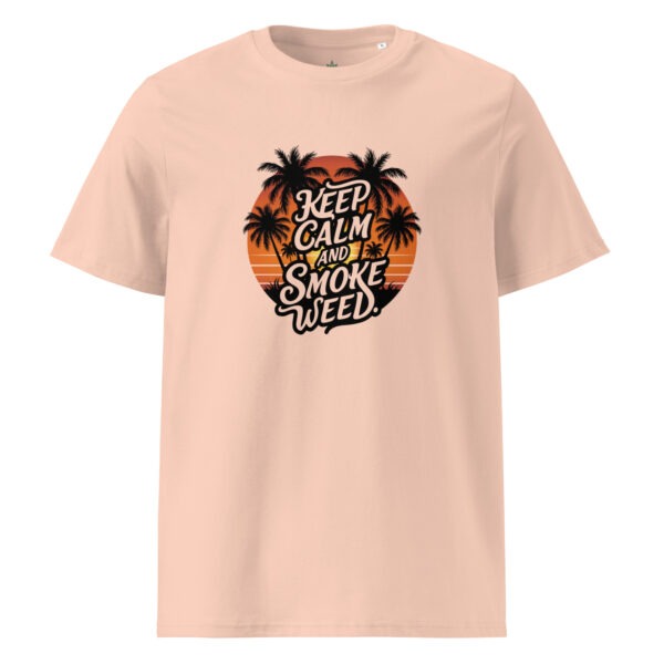 T-Shirt - Keep calm and smoke weed – Bild 6