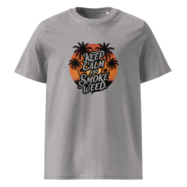 T-Shirt - Keep calm and smoke weed – Bild 4