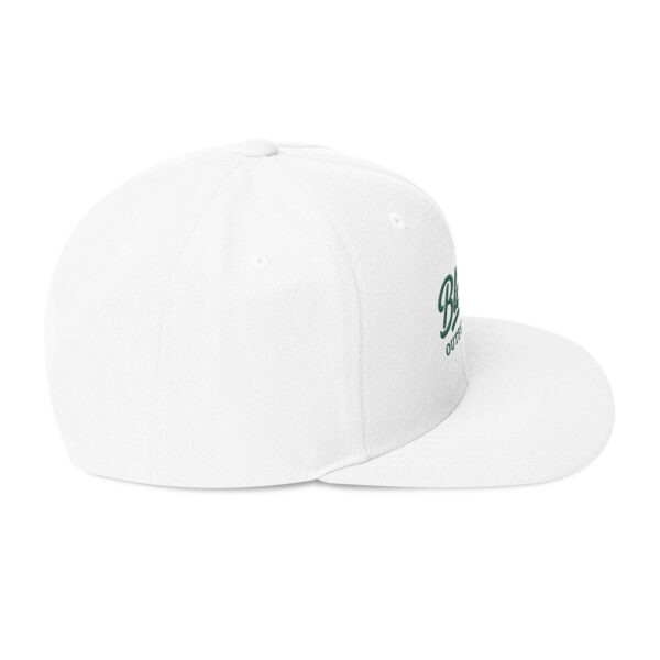 Blazed Script Logo – White Edition Snapback Cap – Bild 3