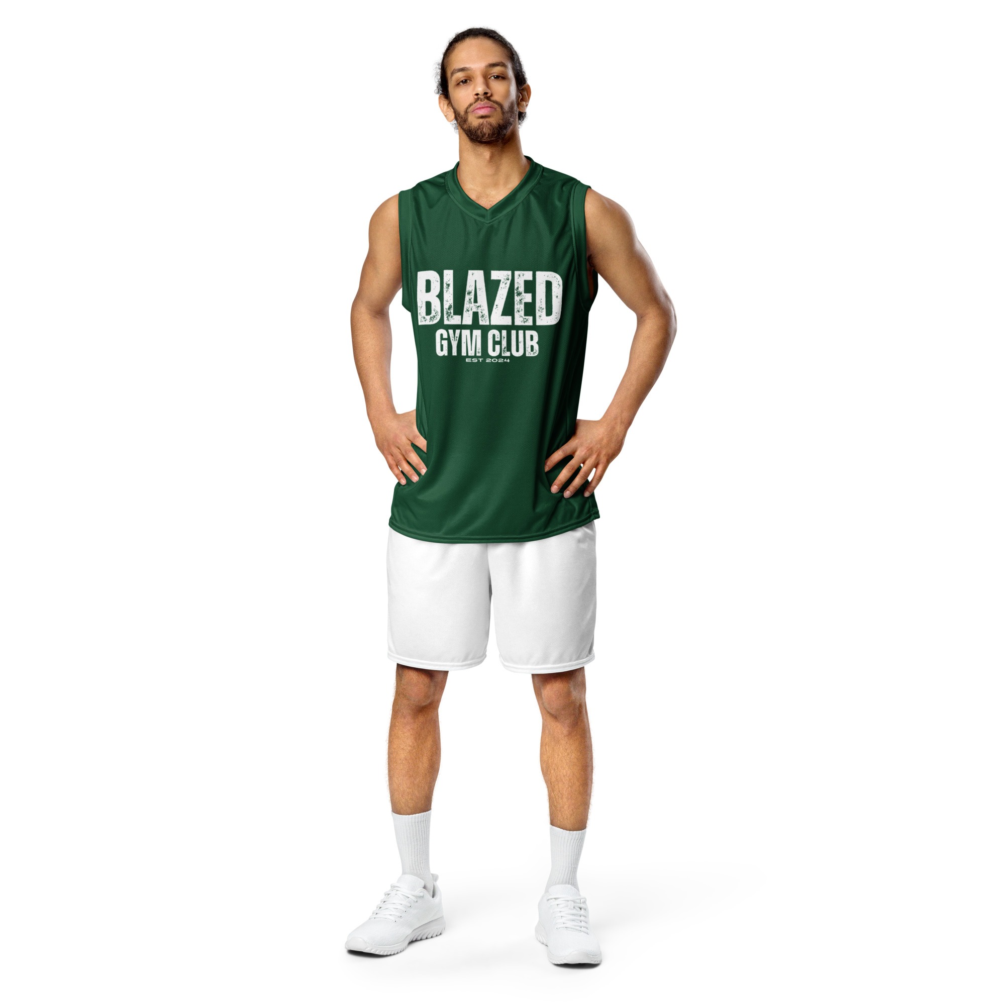 Blazed Gym Club – Recycled Basketball Jersey